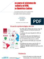 Desafíos Del VIH y El Sistema de Salud América Latina