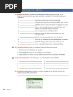 Preparing To Read: Building Vocabulary