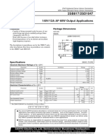 Transistor PNP B817 PDF