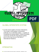 Global Interstate System and Globalization