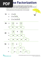 Prime Factorization