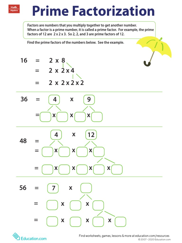 Prime Factorization | PDF