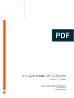 Guia de Configuración Horus Cortina