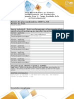 Andrea Formato Respuesta - Fase 2 - La Antropología y Su Campo de Estudio