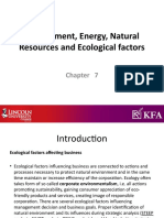 Chapter 6 Environment Energy