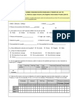 Cuestionario Comunicacion Familiar y TIC