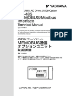 RS-485 MEMOBUS/Modbus Interface: Technical Manual