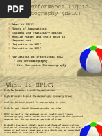 High Performance Liquid Chromatography (HPLC)