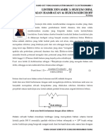 Hukum Ohm - Kirchoff PDF