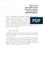 Análisis de Un Caso Factico de Violacion