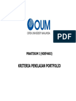 Rubrik Penilaian Portfolio HDEF4603