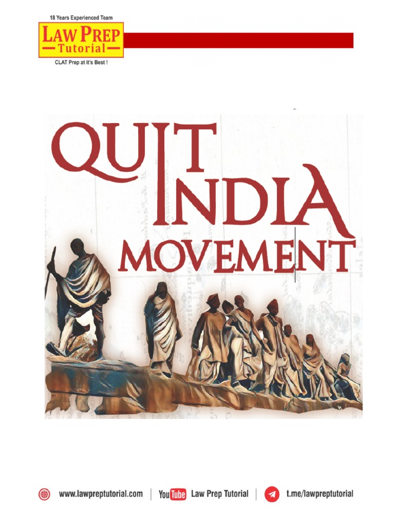 Quit India Movement | PDF | British Raj | Jawaharlal Nehru