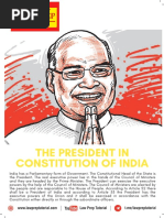 The President in Constitution of India