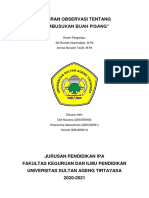 Laporan Pengamatan Pembusukan Buah Pisang