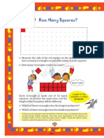 How Many Squares?: Red The Draw Here