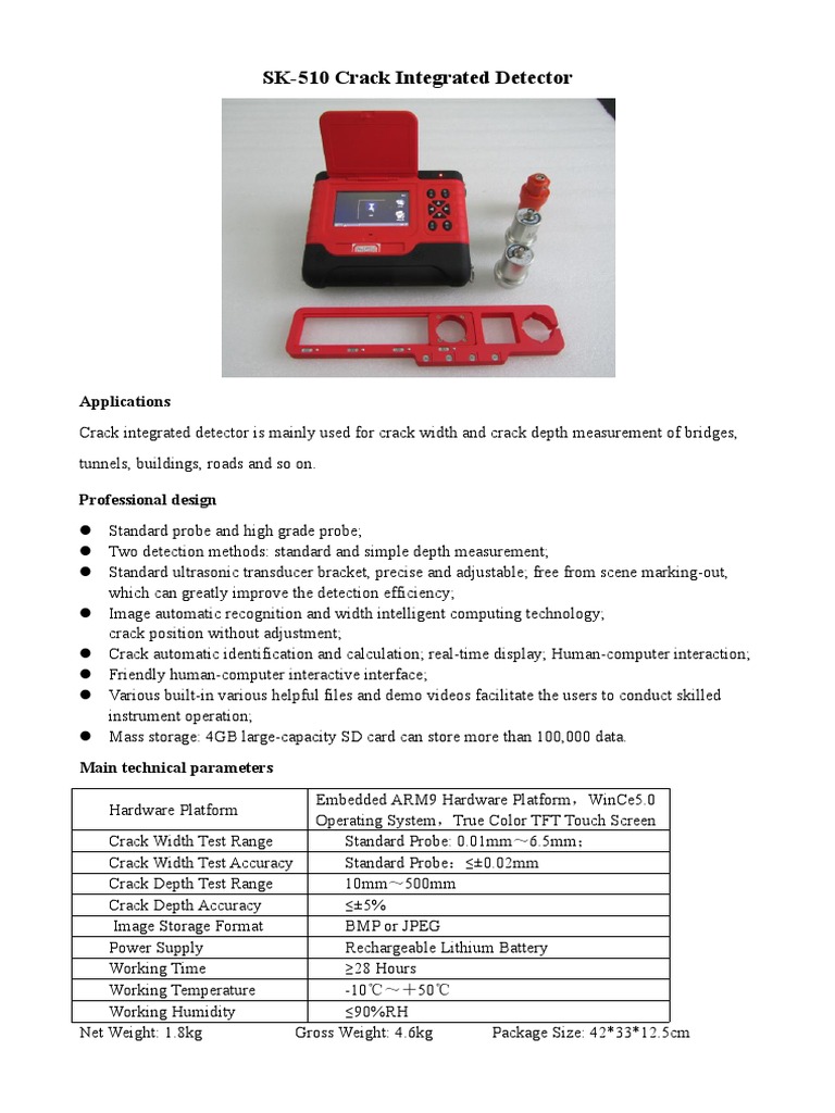 Crack Integrated Detector | PDF