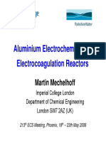 Aluminium Electrochemistry in Electrocoagulation Reactors: Martin Mechelhoff