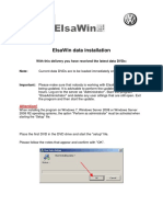Dateninstallation ElsaWin DVD Englisch PDF