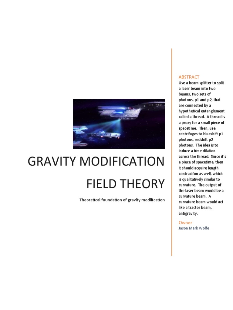 Graviton Model With Experiment | PDF | Spacetime | Photon