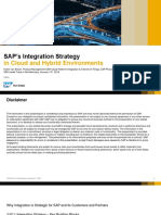 SAP's Integration Strategy: in Cloud and Hybrid Environments