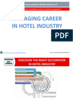 Career Path in Hotel Industry - Series 100