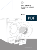 Sušilica - Manual PDF