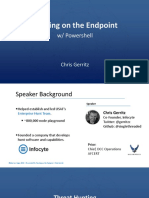 Hunting On The Endpoint PDF