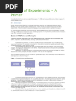 Design of Experiments