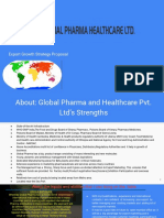 Export - Growth - Proposal - For Global Pharma and Healthcare-Chennei