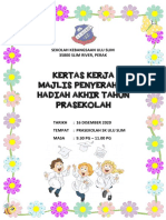 Cover Kertas Kerja Majlis Tamat Prasekolah