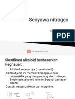 Fitokimia Pertemuan 8 Senyawa Nitrogen (Lanj.) 2020