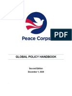 Volunteer Handbook Global Peace Corps Policy 2020 December