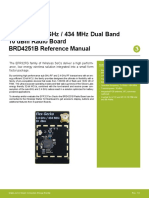 Efr32Fg 2.4 GHZ / 434 MHZ Dual Band 10 DBM Radio Board Brd4251B Reference Manual