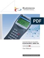 Eurosonic 2000 HH: User Manual