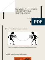 Communication Challenges in Multicultural Organizations