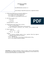 I - 2010-09-29 LInearna Algebra