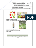 IT-SL-667-11 Protocolo de Lavado de Frutas y Verduras