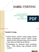 Bahan Ajar Bab 5 Variabel Costing