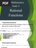 Gen Math Rational Functions