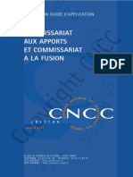 Commissariat Aux Apports Et Commissariat A La Fusion PDF