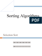 Lect 5- Sorting (Selction,Insertion, Bubble)