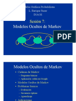 Modelos Ocultos de Markov - Ocultos de Markov
