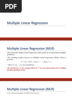 Multiple Linear Regression