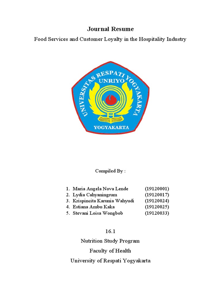 Journals' Resume - Group 4 | PDF | Dependent And Independent Variables ...