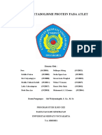 Makalah Kelompok 3 Metabolisme Protein Pada Atlet