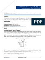 Ce211301 Interfacing The Psoc Analog Coprocessor With A Pir Motion Sensor