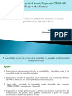 A seguridade social na perspectiva ampliada e a atuação profissional do Assistente Social.pdf