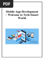 Mobile App Development - Welcome To Tech-Smart World