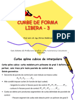 Curbe de Forma Libera - 3