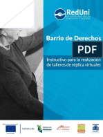 Barrio de Derechos: Presentación del taller de réplica